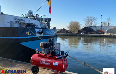  Geen boot te groot voor de zuigercompressoren van Shamal!