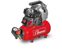 Shamal Zuigercompressor SFU227/8/6E (Draagbaar)