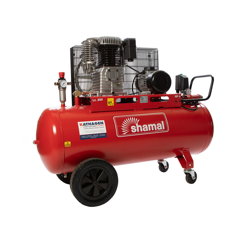 Shamal K25 200 CT4 Zuigercompressor Compressoren Shamal
